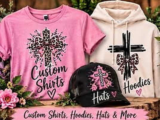 Custom Shirts, Hoodies & Hats