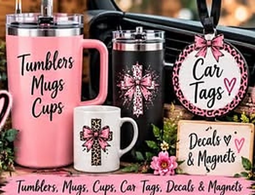 Tumblers, Mugs & Cups